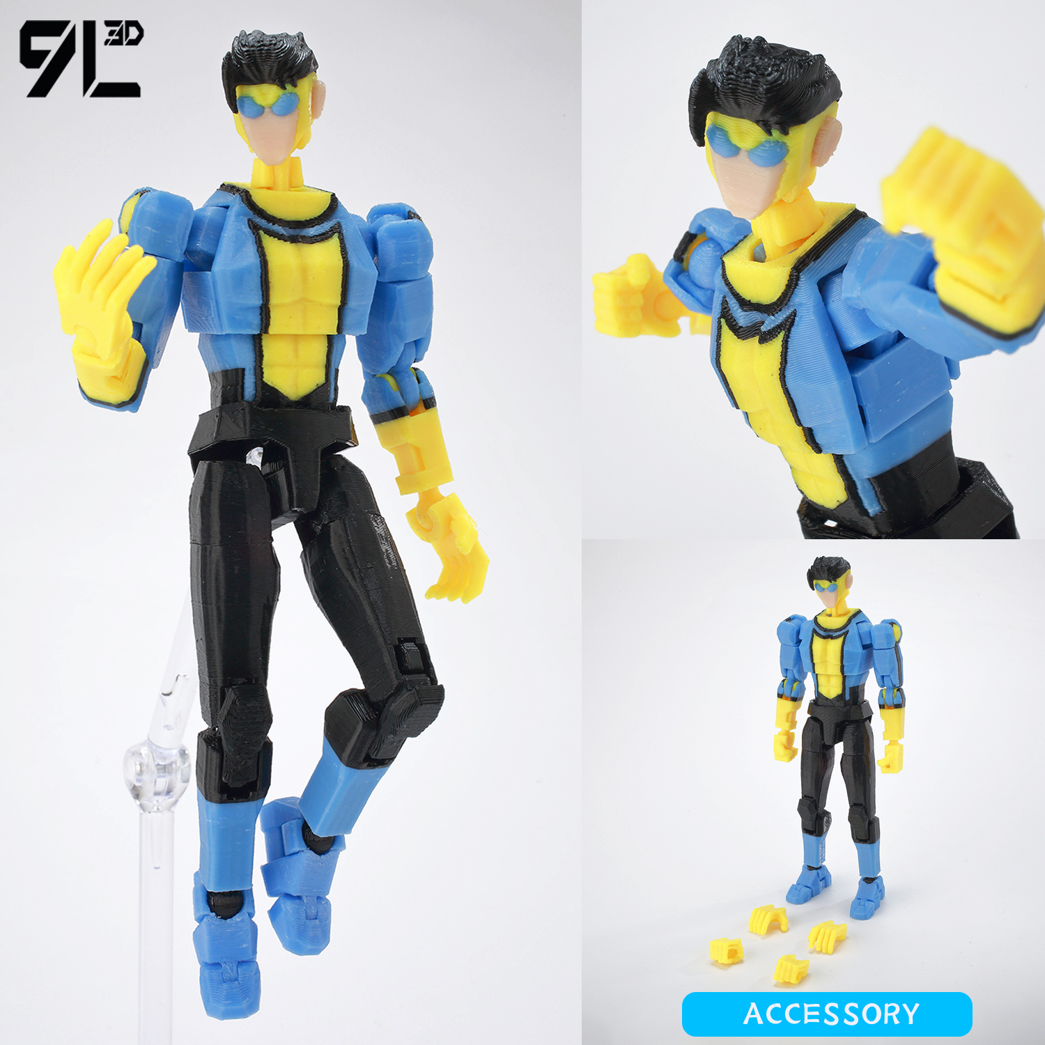 Empire Mark 9L3D Lucky13 Dummy - đánh giá và giá 3D Printing Gundam