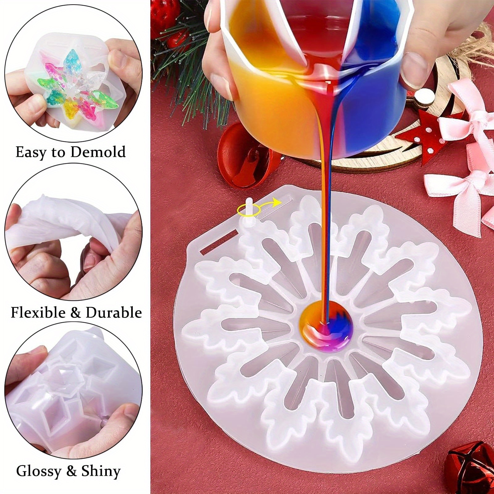 Resin Casting Molds Christmas  - đánh giá và giá 3D Printing With Silicone