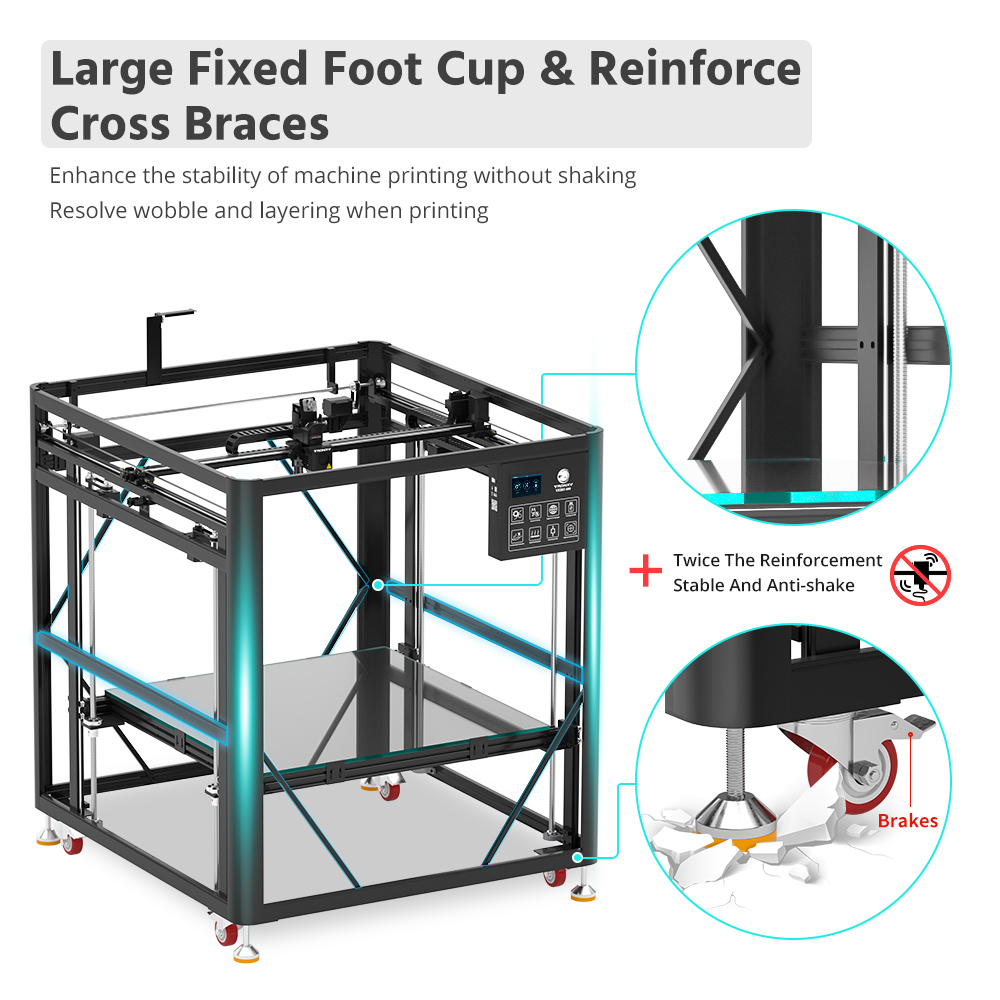 NEWEST Tronxy VEHO Series 600  - đánh giá và giá 3D Printing Industrial