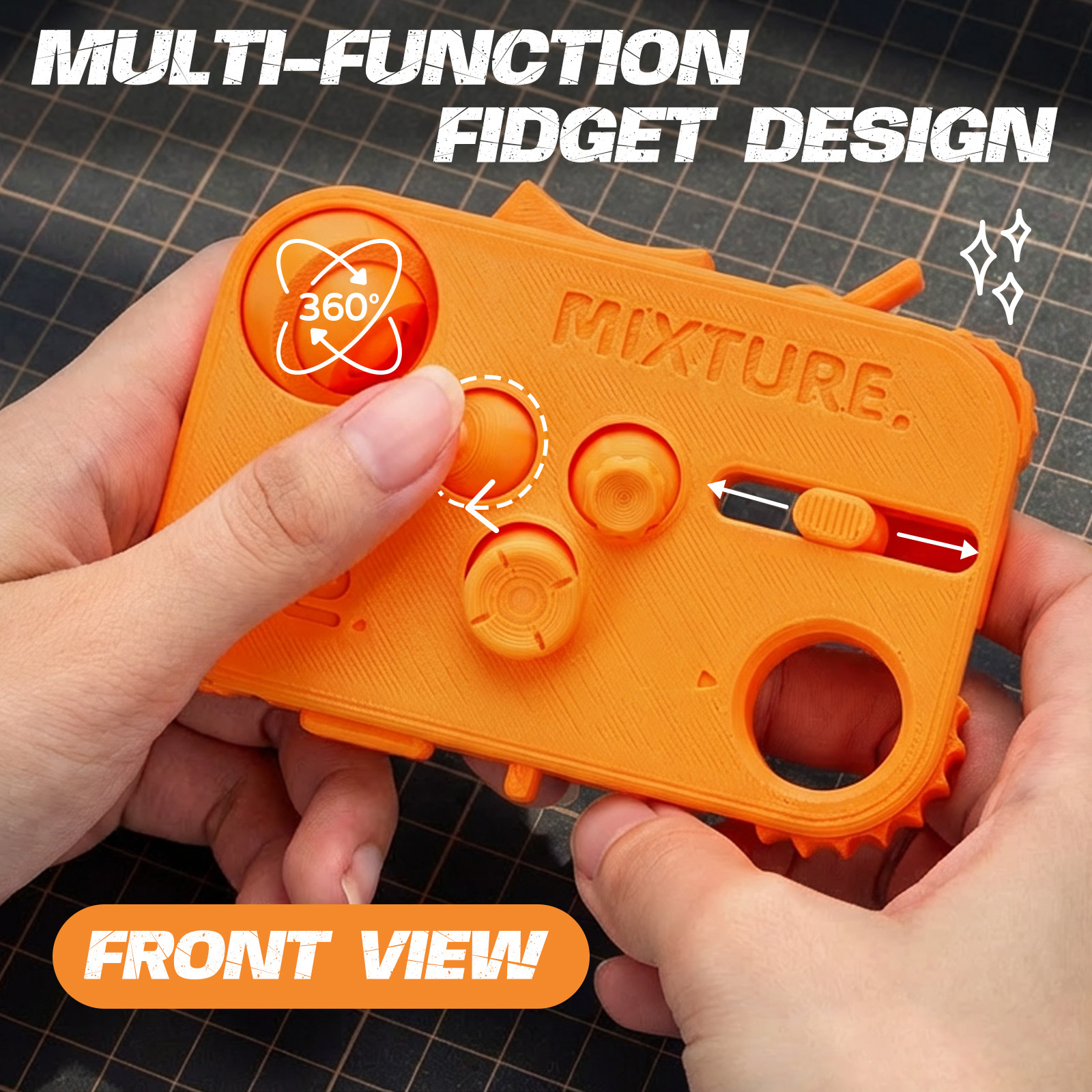 12-in-1 Stress Relief Toy 3D P - đánh giá và giá 3D Printing Gundam