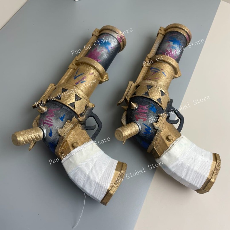 28cm/11.02in Jinx Pistol Custo - đánh giá và giá 3D Printing Gundam