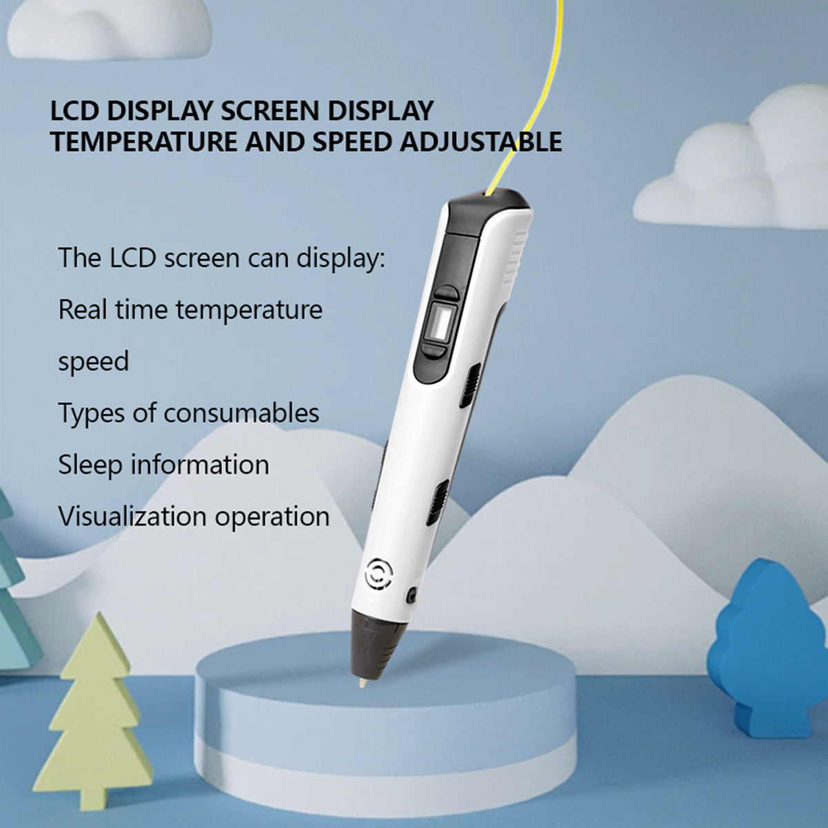 Upgraded 3D Printing Pen 9 Met - đánh giá và giá Carbon Fiber Filament