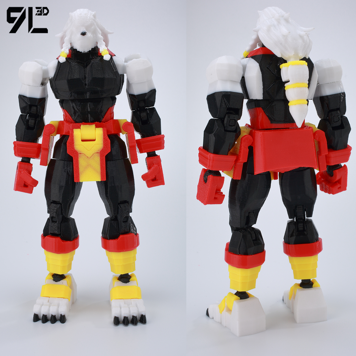 ​9L3D T13 Hero Invincible Boy  - đánh giá và giá 3D Printing Gundam