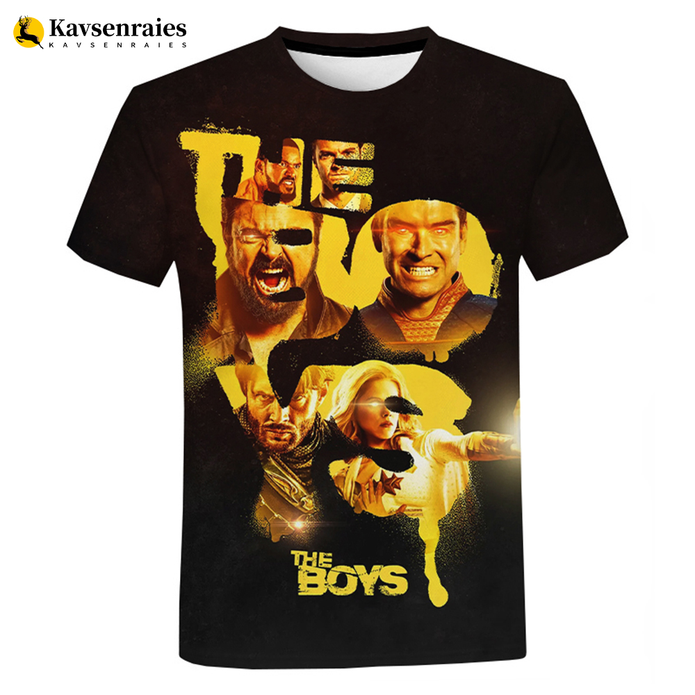 TV Series The Boys 3D T Shirt  - đánh giá và giá 3D Printing Industrial