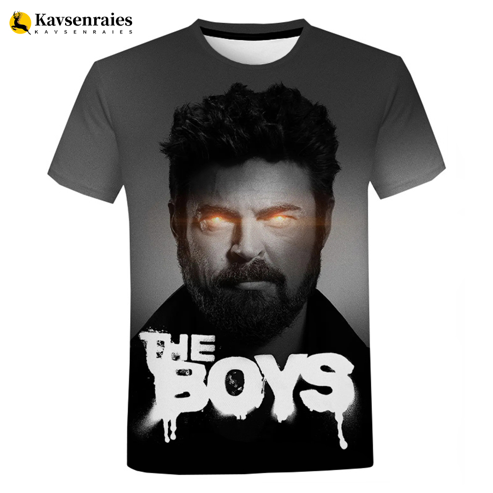 TV Series The Boys 3D T Shirt  - đánh giá và giá 3D Printing Industrial
