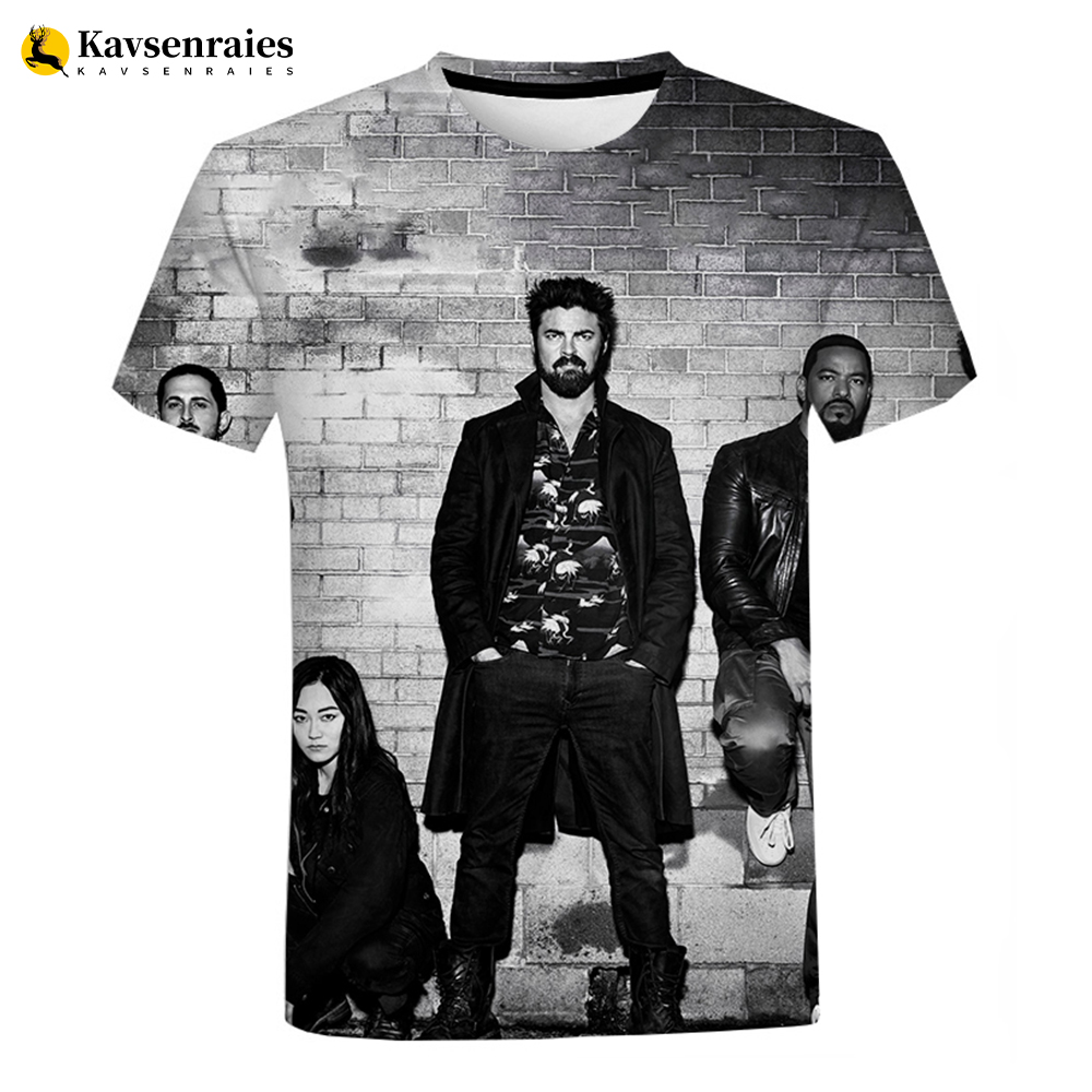 TV Series The Boys 3D T Shirt  - đánh giá và giá 3D Printing Industrial