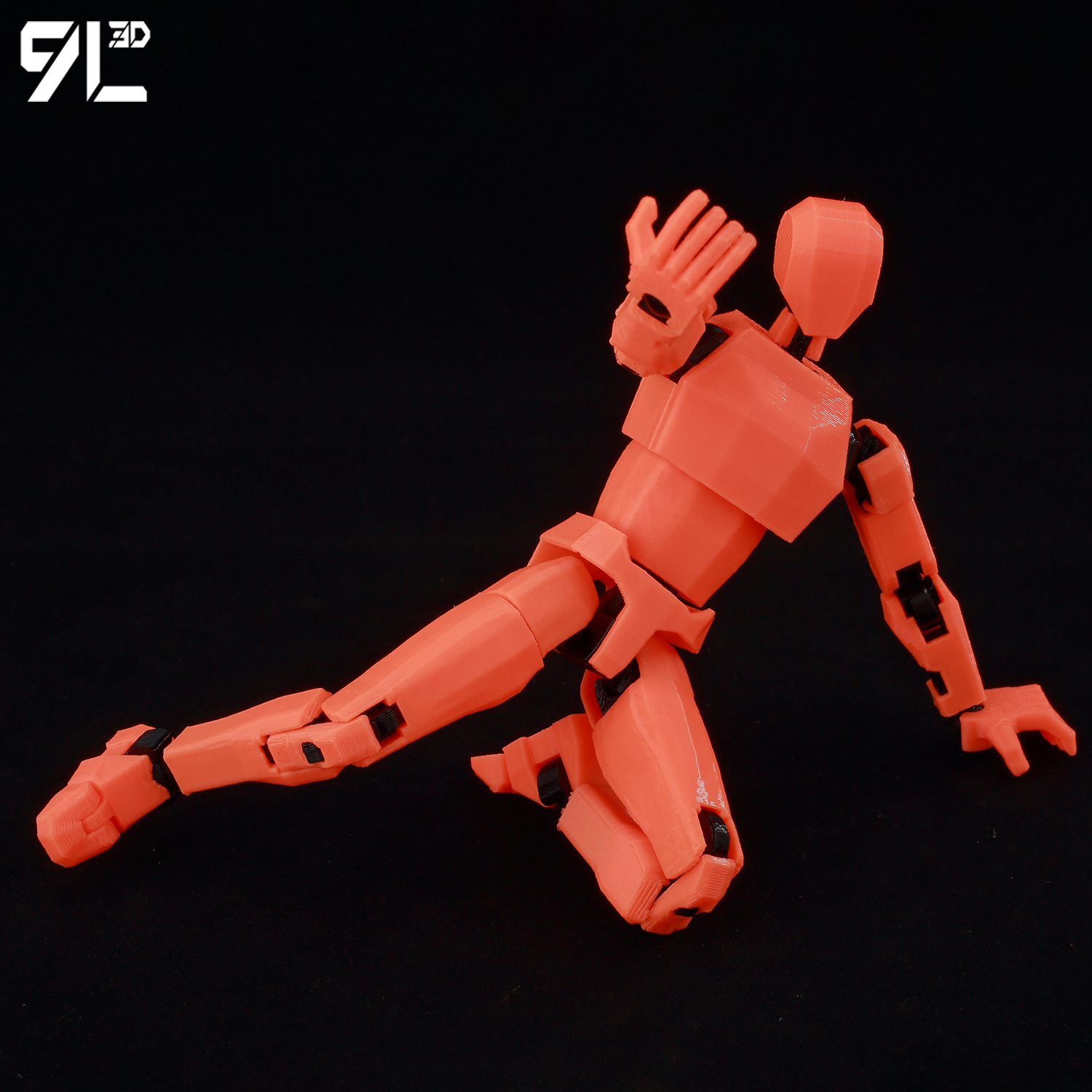 9L 3D Printed Articulated Dumm - đánh giá và giá 3D Printing Action Figure