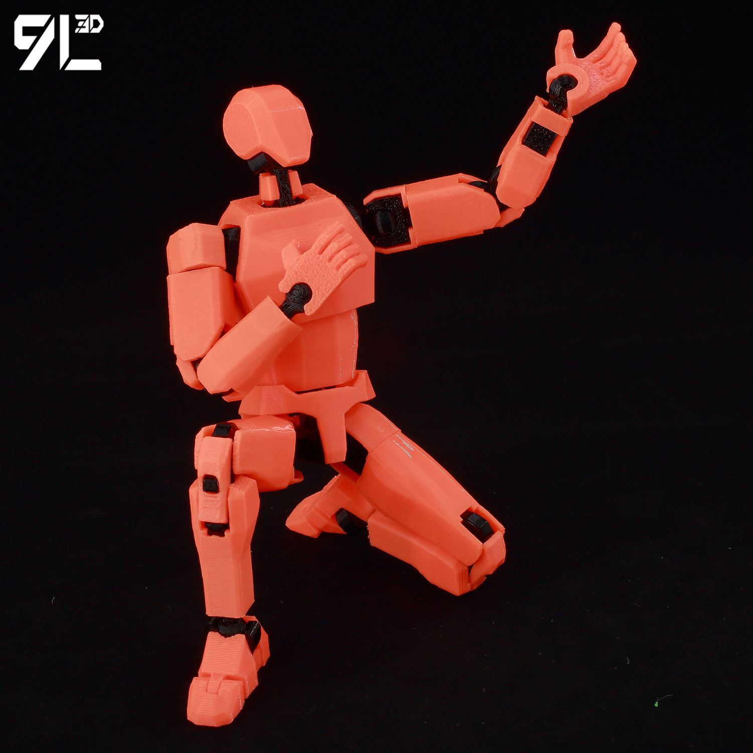 9L 3D Printed Articulated Dumm - đánh giá và giá 3D Printing Action Figure