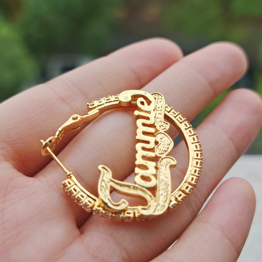 LeeChee Mini White Zircon Cust - đánh giá và giá 3D Printing Earrings