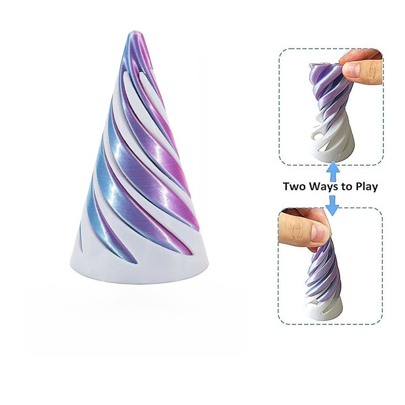 3D Printed Rotating Pyramid Sp - đánh giá và giá 3D Printing Gif