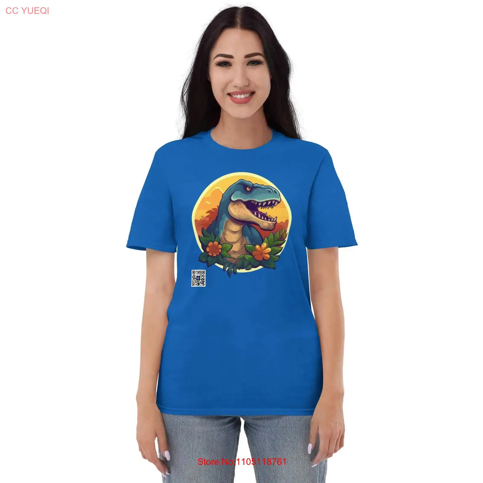 Dinosaur T Shirt smartphone ca - đánh giá và giá 3D Printing Qr Codes