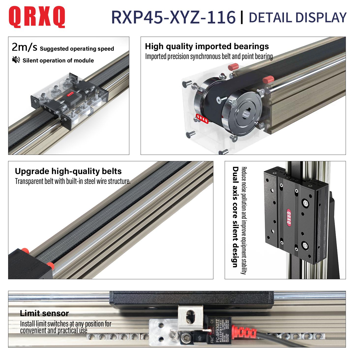 QRXQ RXP-XYZ-116 Dual X-axis G - đánh giá và giá 3D Printing Industrial