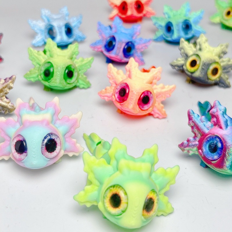 3D Printing Salamander Figures - đánh giá và giá 3D Printing Gif