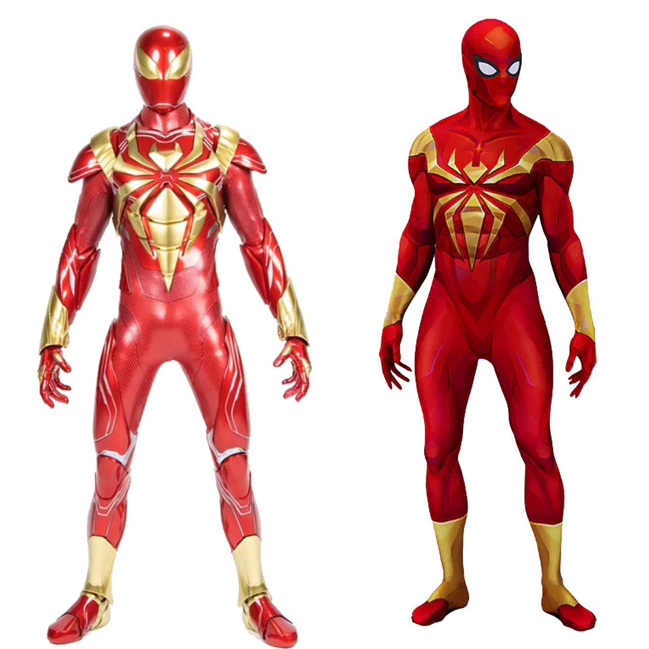 Iron Spiderman Cosplay Gold Ir - đánh giá và giá 3D Printing Game