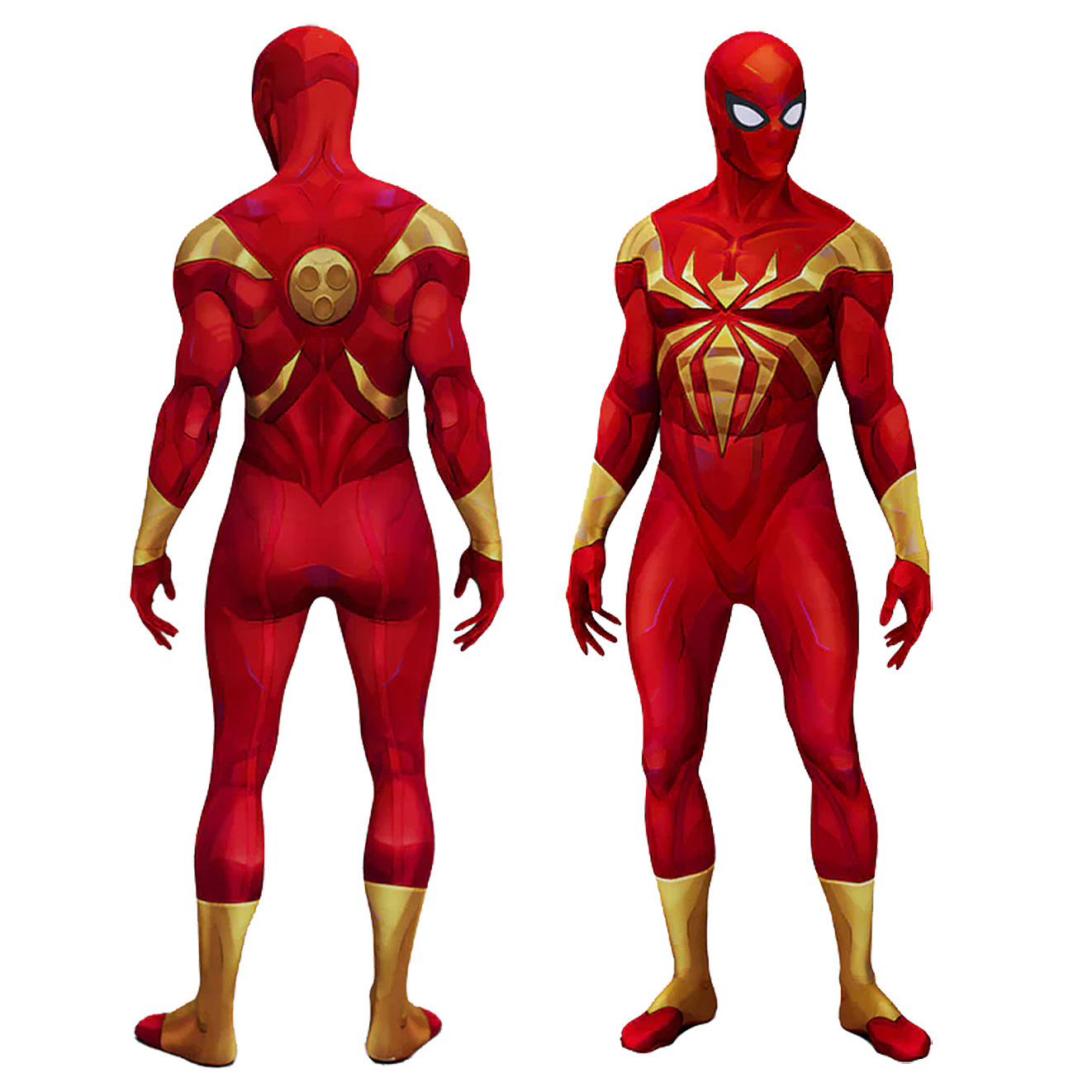 Iron Spiderman Cosplay Gold Ir - đánh giá và giá 3D Printing Game