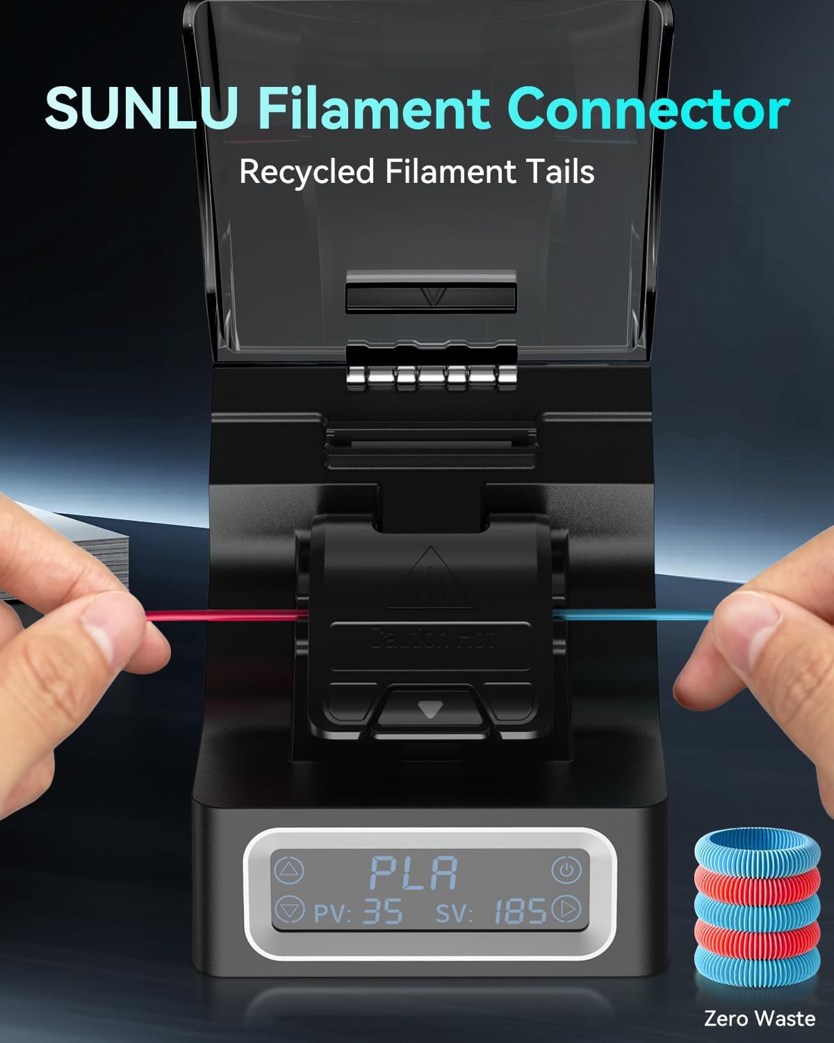 SUNLU FC01 Filament Connector  - đánh giá và giá Carbon Fiber Filament