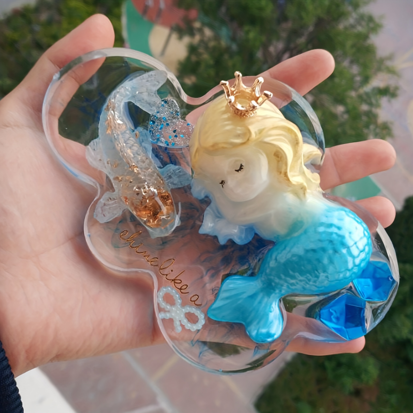 Cute Cartoon Mermaid Silicone  - đánh giá và giá 3D Printing With Silicone