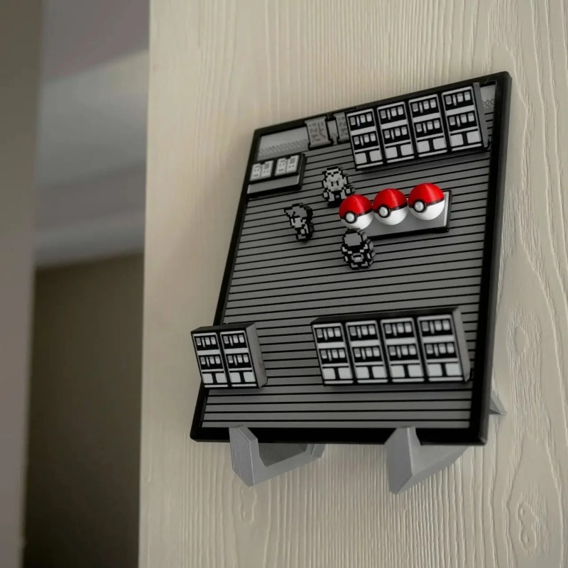 Pokemon Gold Silver Scene Figu - đánh giá và giá 3D Printing Gundam