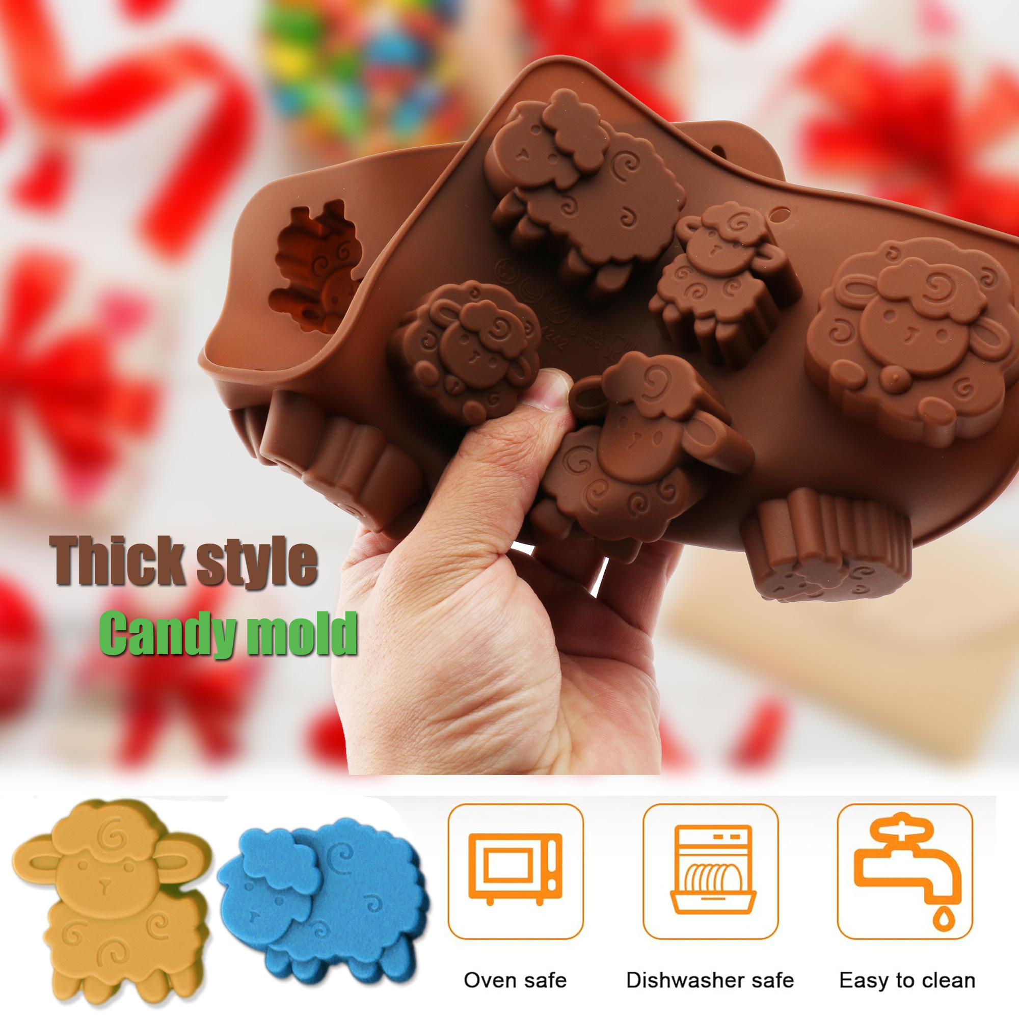 1pack silicone Eid lamb candy  - đánh giá và giá 3D Printing With Silicone