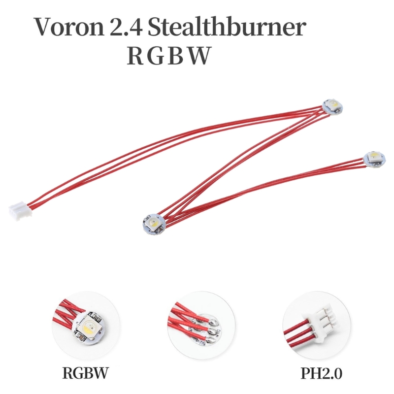 Stealthburner LED for Voron 2. - đánh giá và giá 3D Printer Cable Chain