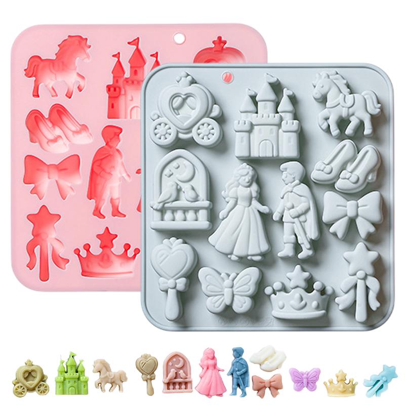 HOT!12 Cavity Prince, Princess - đánh giá và giá 3D Printing With Silicone
