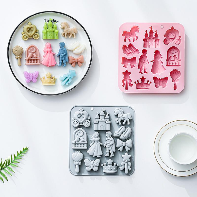 HOT!12 Cavity Prince, Princess - đánh giá và giá 3D Printing With Silicone