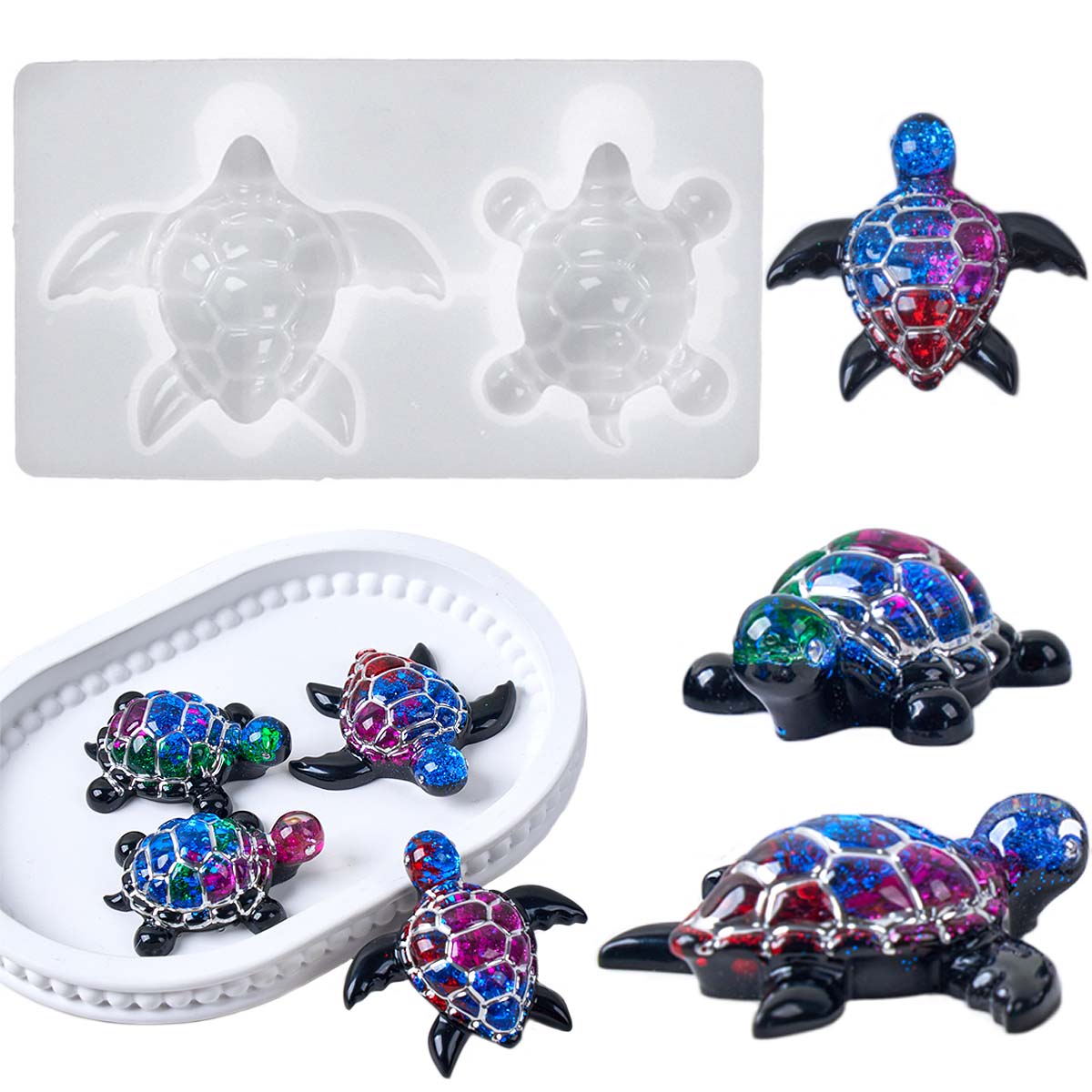 3D Sea Turtle Keychain Silicon - đánh giá và giá 3D Printing With Silicone