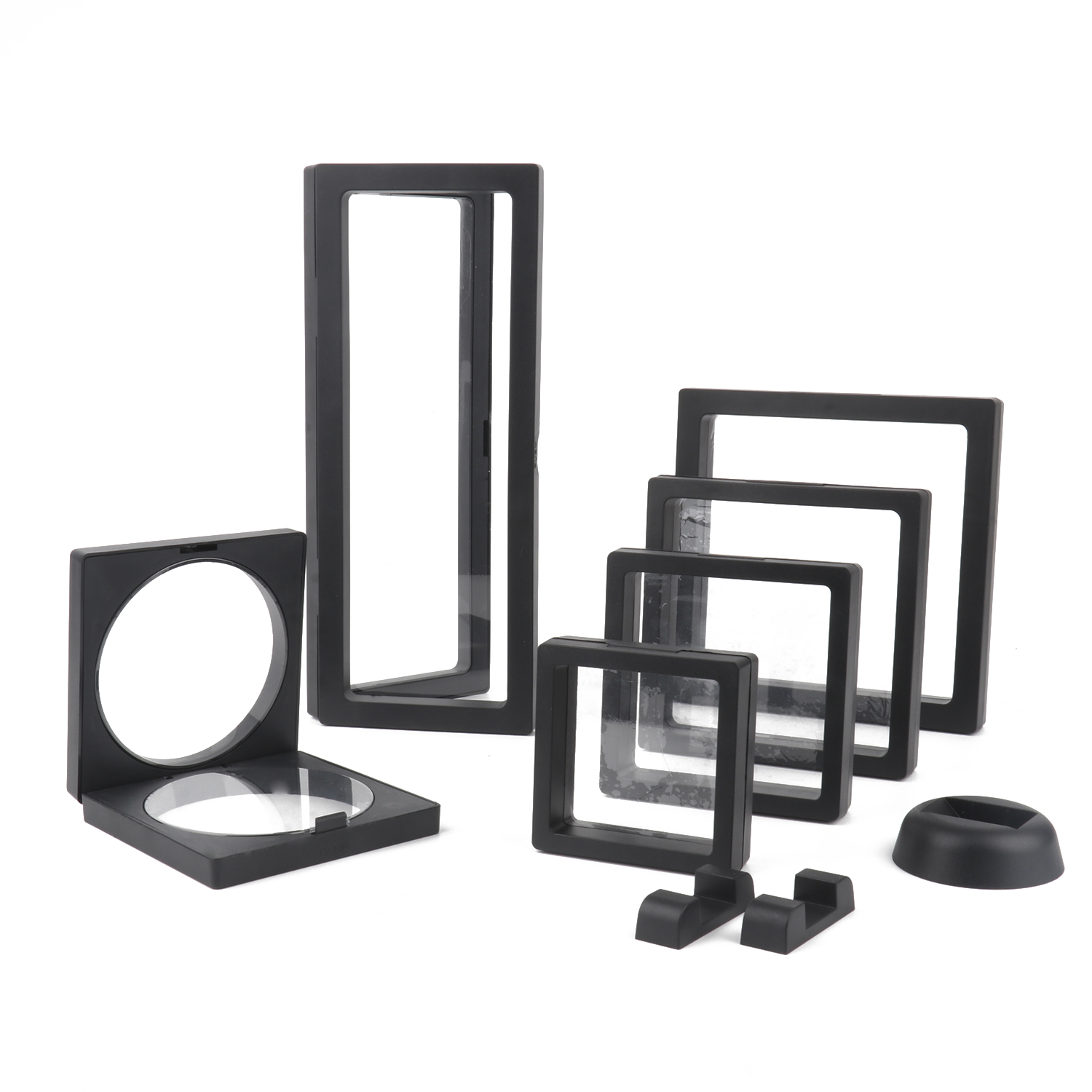 Black 3D Free Stand Suspension - đánh giá và giá 3D Printing Earrings