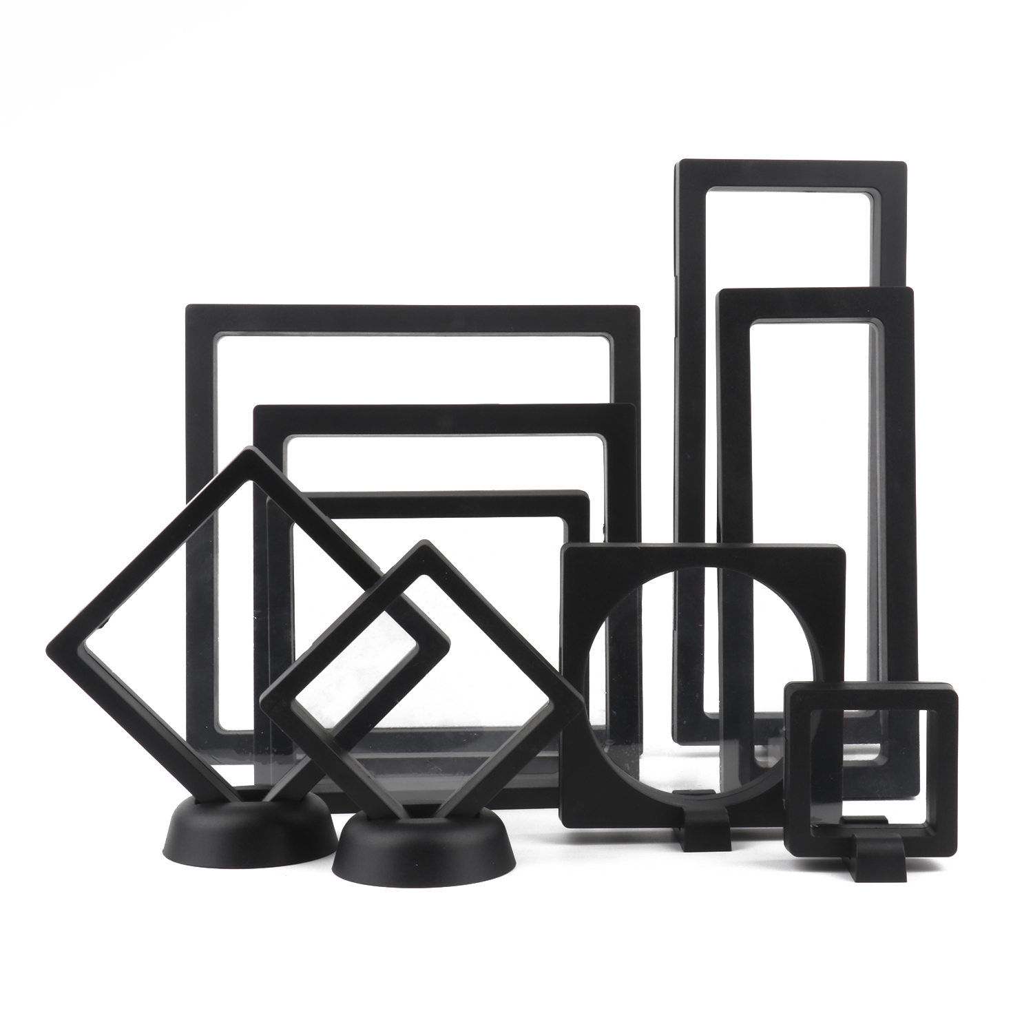 Black 3D Free Stand Suspension - đánh giá và giá 3D Printing Earrings
