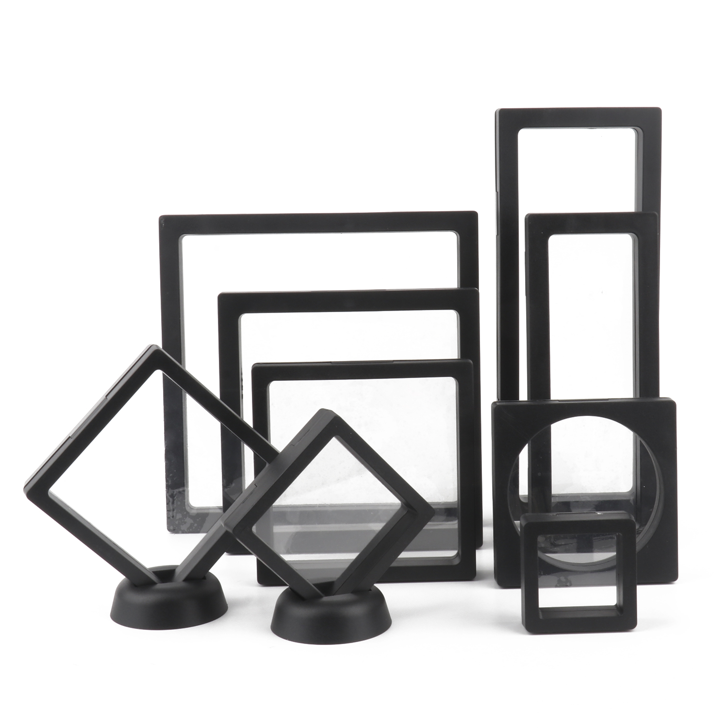 Black 3D Free Stand Suspension - đánh giá và giá 3D Printing Earrings