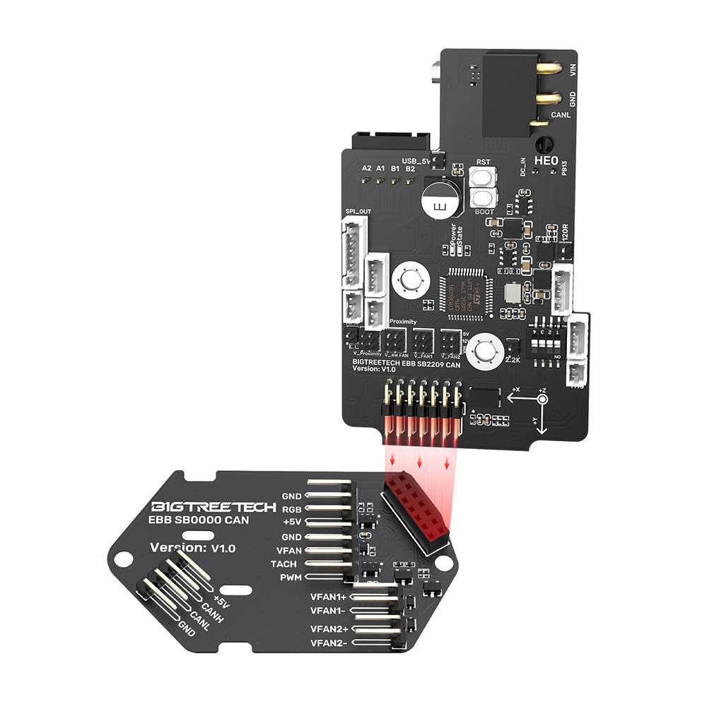 BIGTREETECH EBB SB2209 CAN/USB - đánh giá và giá 3D Printer Cable Chain