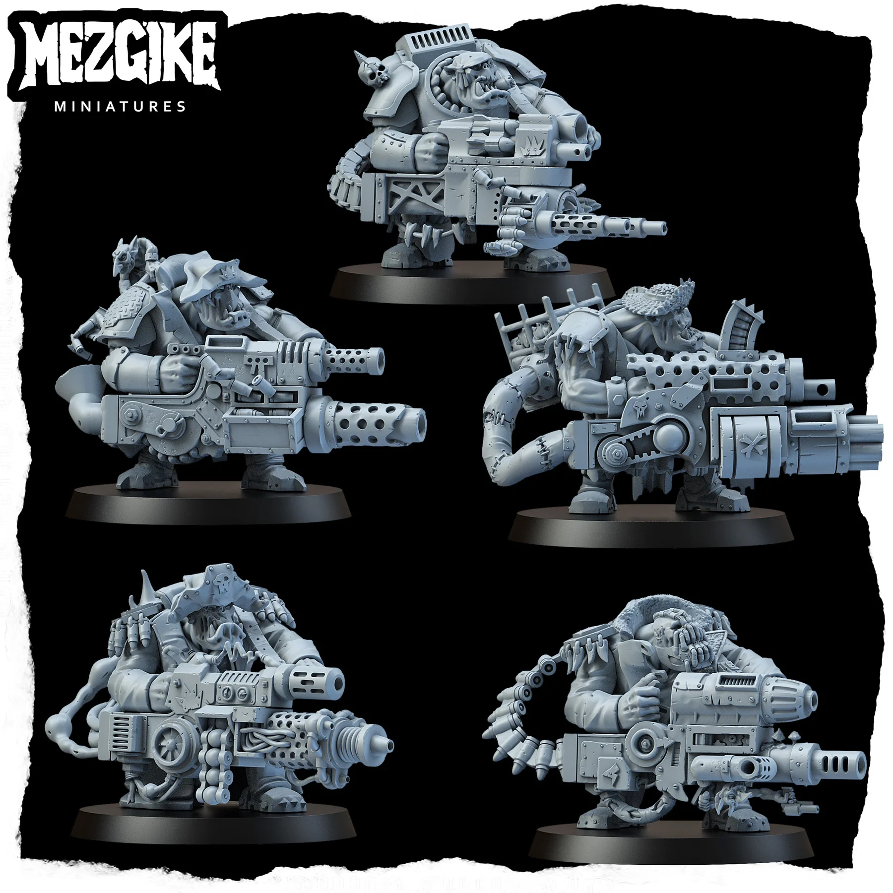 Orc Bots Gunners Miniature,  G - đánh giá và giá 3D Printing Action Figure