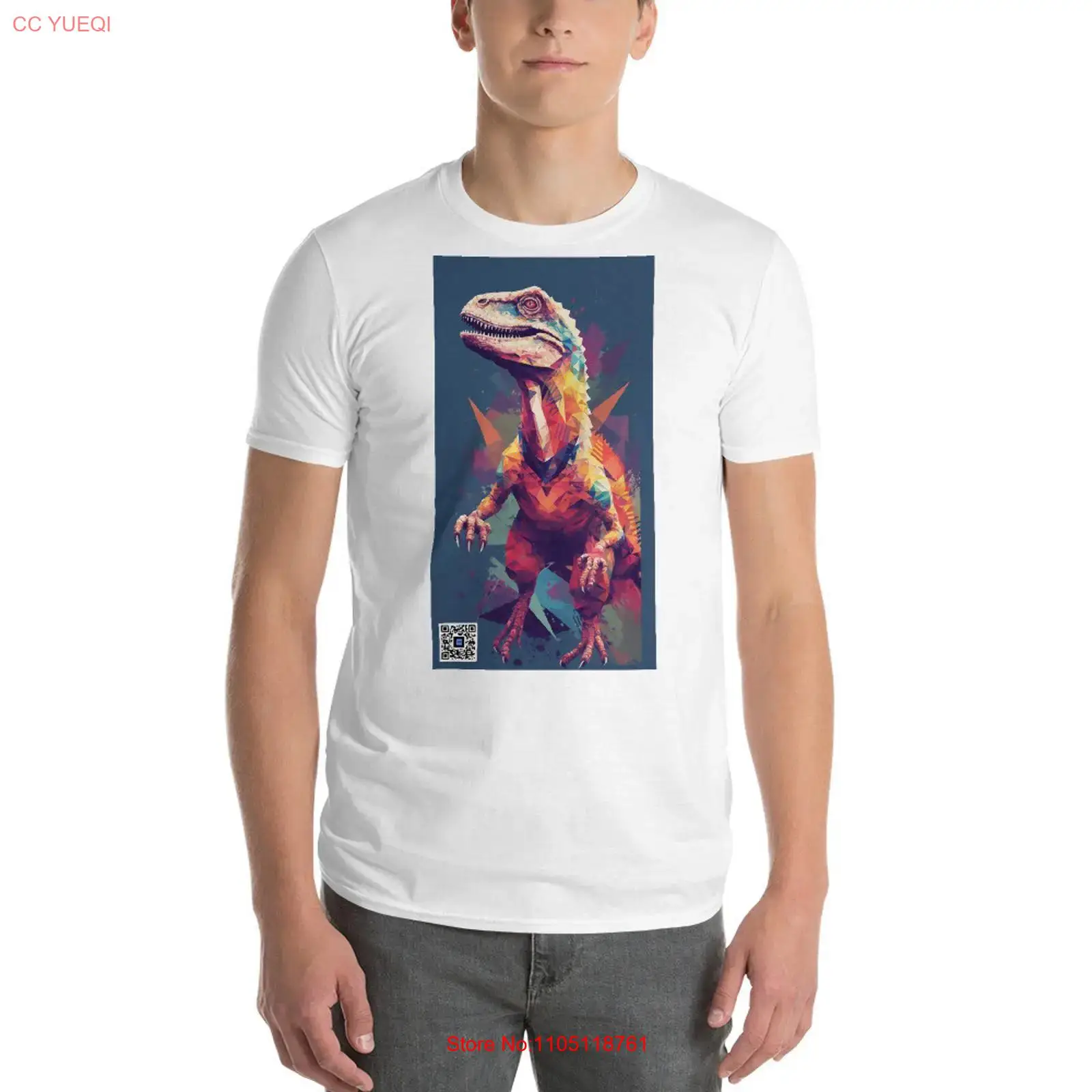 Dinosaur T Shirt smartphone ca - đánh giá và giá 3D Printing Qr Codes