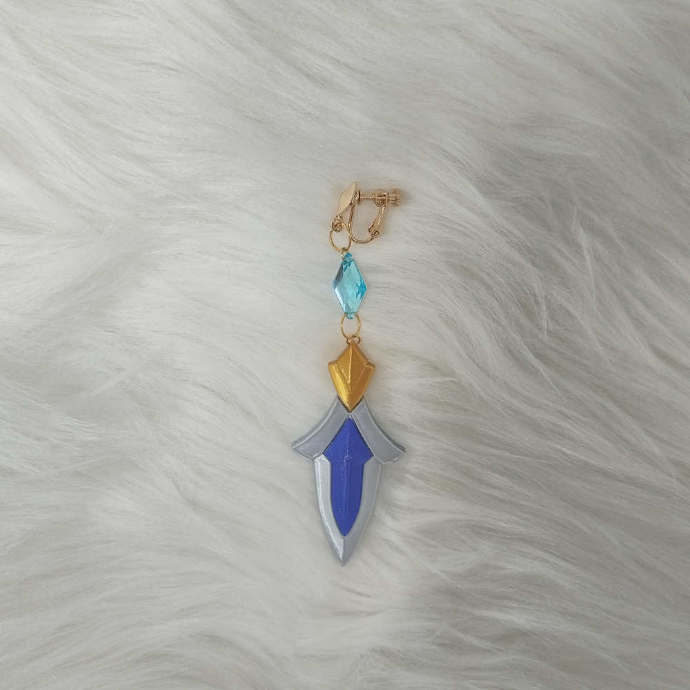 NEW Genshin Impact Lohen Cospl - đánh giá và giá 3D Printing Earrings