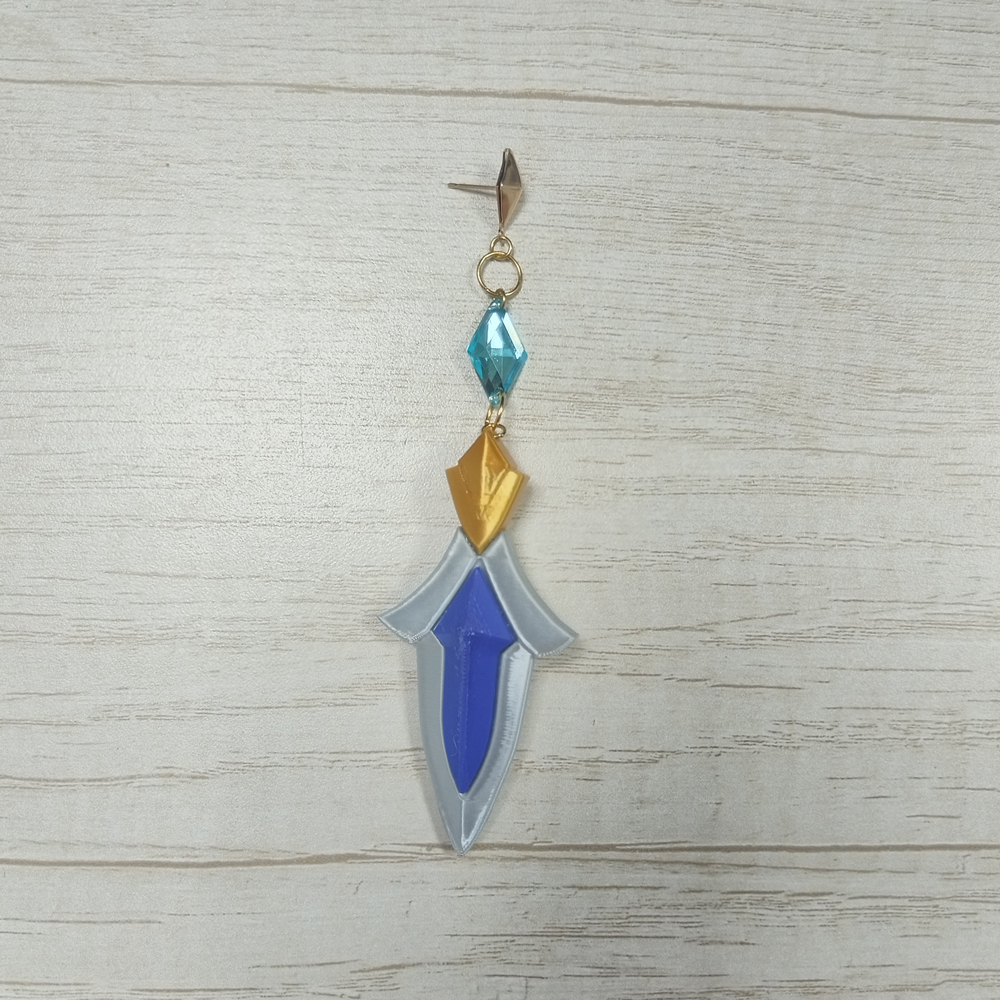 NEW Genshin Impact Lohen Cospl - đánh giá và giá 3D Printing Earrings