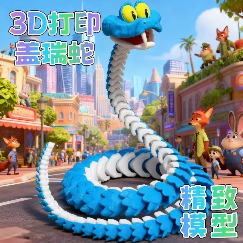 New 3d Printed Snake Gary Snak - đánh giá và giá 3D Printing Gundam