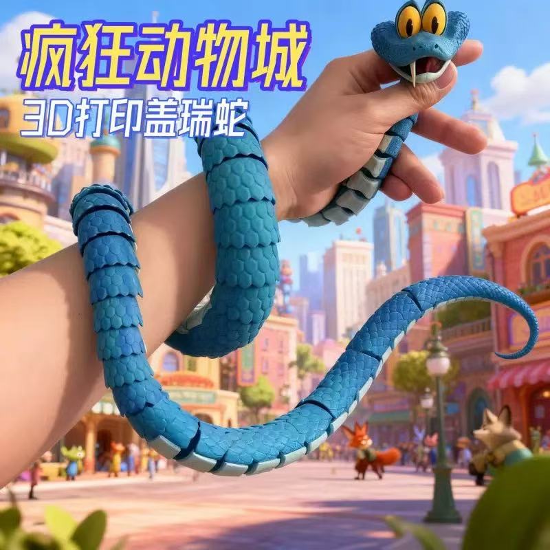 New 3d Printed Snake Gary Snak - đánh giá và giá 3D Printing Gundam