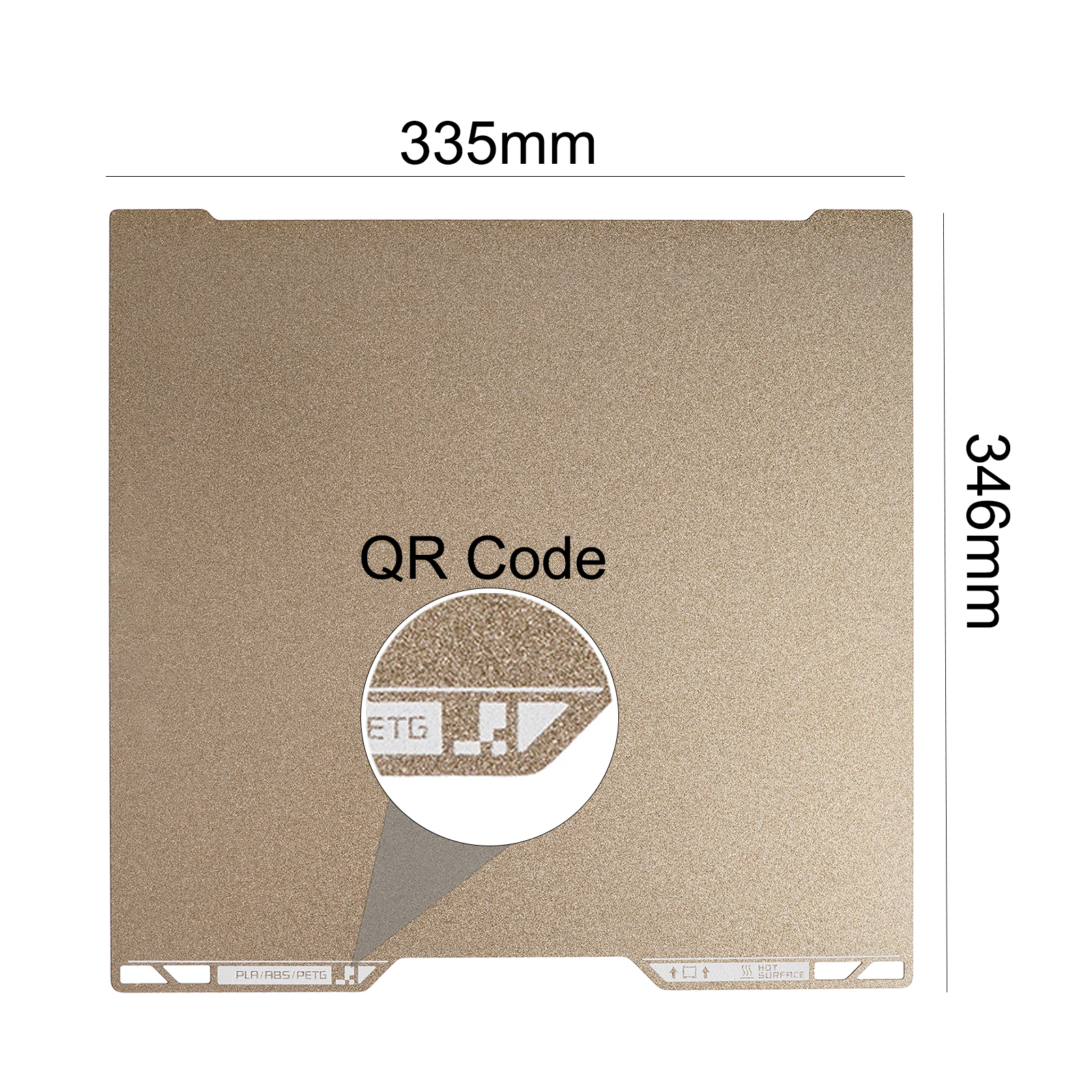 3D Effect H2C Plate PEO PET PE - đánh giá và giá 3D Printing Qr Codes