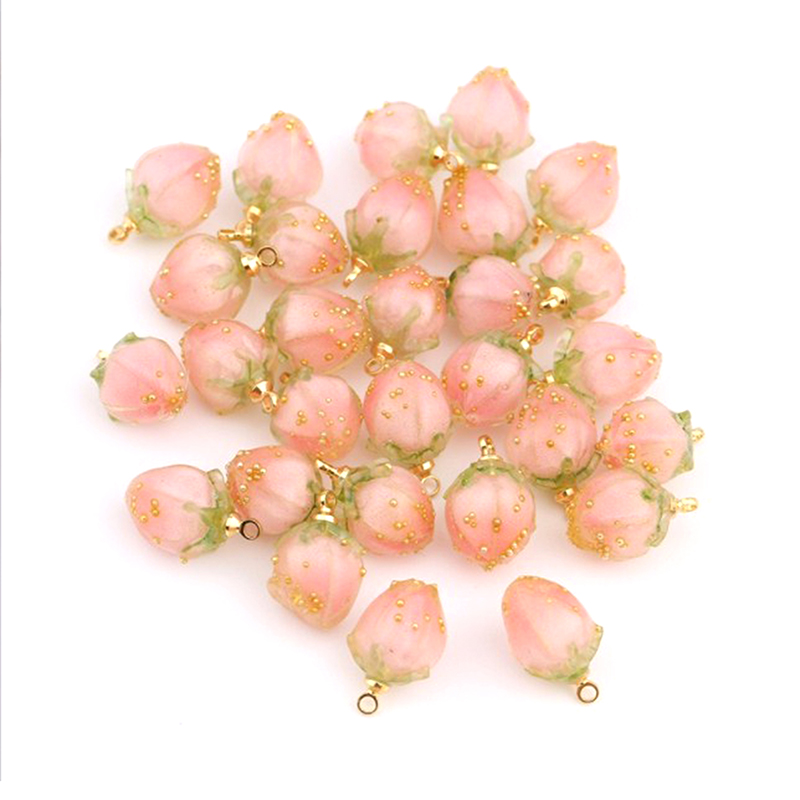 3D Strawberry Fruit Resin Char - đánh giá và giá 3D Printing Earrings