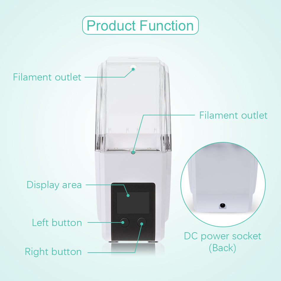 SUNLU Filament Dryer S1 Plus B - đánh giá và giá 3D Printing Fff