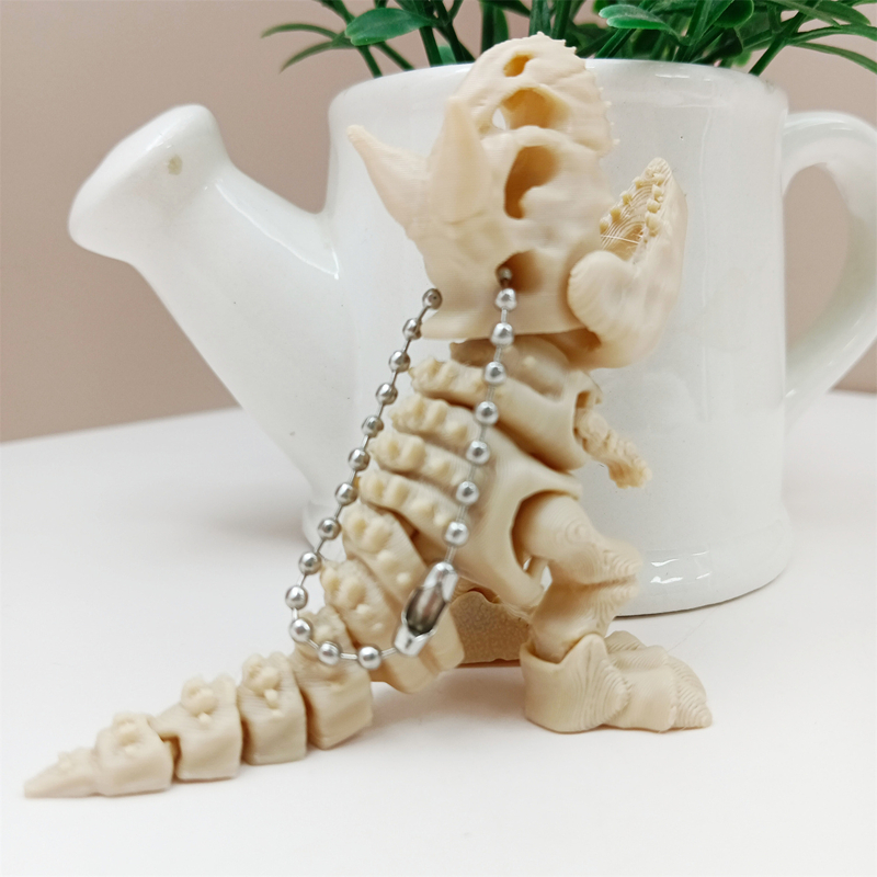 3D Printed Skeleton Bull Horn  - đánh giá và giá 3D Printing Gif