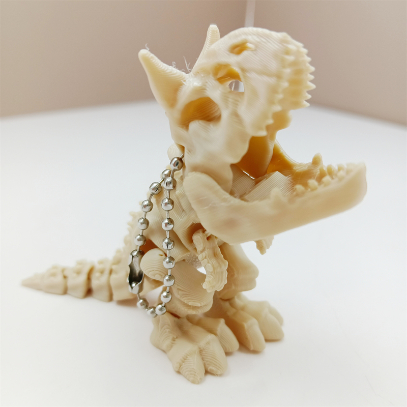 3D Printed Skeleton Bull Horn  - đánh giá và giá 3D Printing Gif