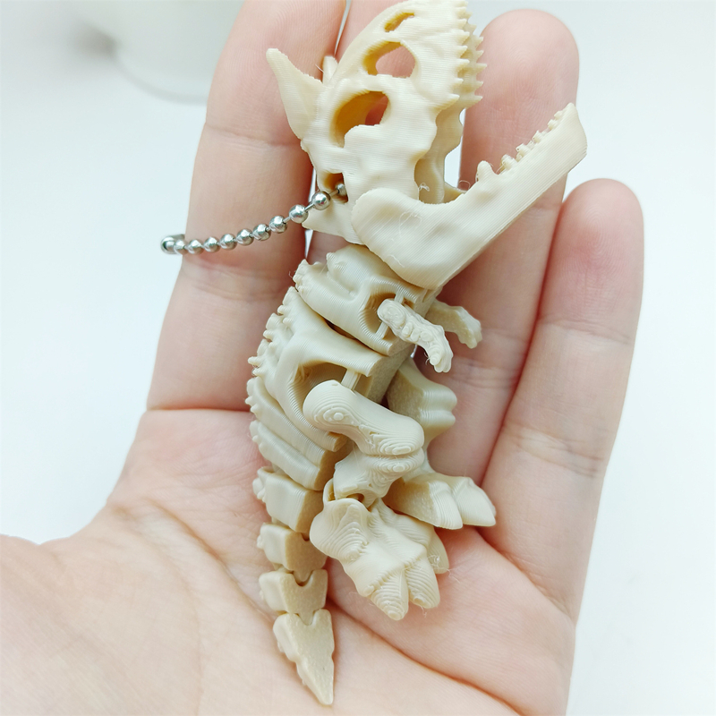 3D Printed Skeleton Bull Horn  - đánh giá và giá 3D Printing Gif