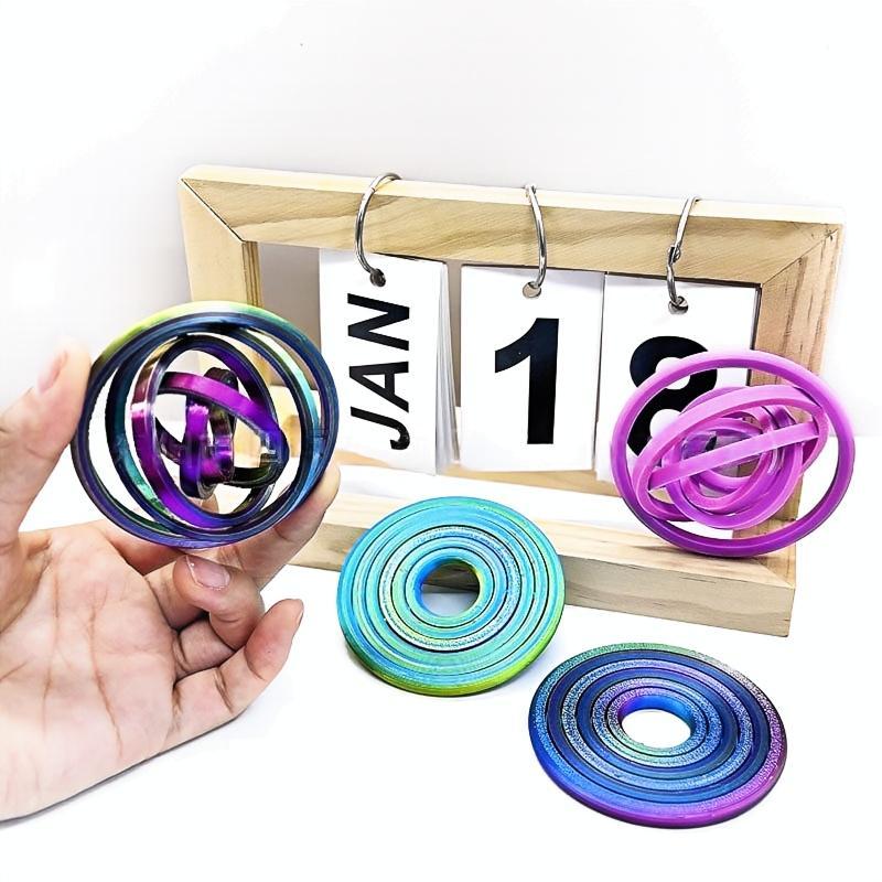 3D Printed Kinetic Gyroscope F - đánh giá và giá 3D Printing Gif